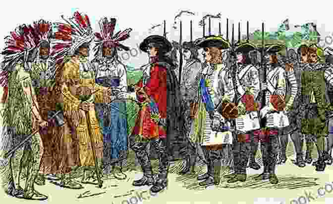 A Depiction Of Colonial America, With Settlers, Native Americans, And European Explorers The Global Republic: America S Inadvertent Rise To World Power