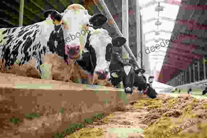 A Farmer Feeding Dairy Cows With A Balanced Diet MY PROVEN STRATEGIES TO INCREASE MILK PRODUCTION IN DAIRY COWS (Farm Management)