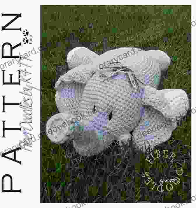 A Photo Of A Crocheted Pillow Pal Elephant. 8 Pillow Pals Amigurumi Crochet Patterns (Easy Crochet Doll Patterns 11)