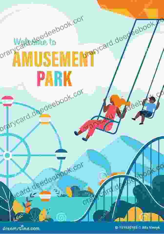 A Promotional Poster For The Lucky Wheel Amusement Park, Featuring A Colorful Illustration Of The Carousel And Other Attractions. The Lucky Wheel (Tales From Maple Ridge 2)