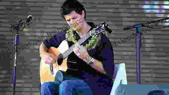 A Vibrant Slack Key Guitar Festival, With Musicians Sharing Their Love For The Music And Connecting With The Audience. Old Time Hawaiian Slack Key Guitar