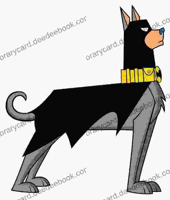 Ace The Bat Hound, A Black German Shepherd With A Red Utility Belt Krypto: The Origin Of Superman S Dog (DC Super Pets Origin Stories)