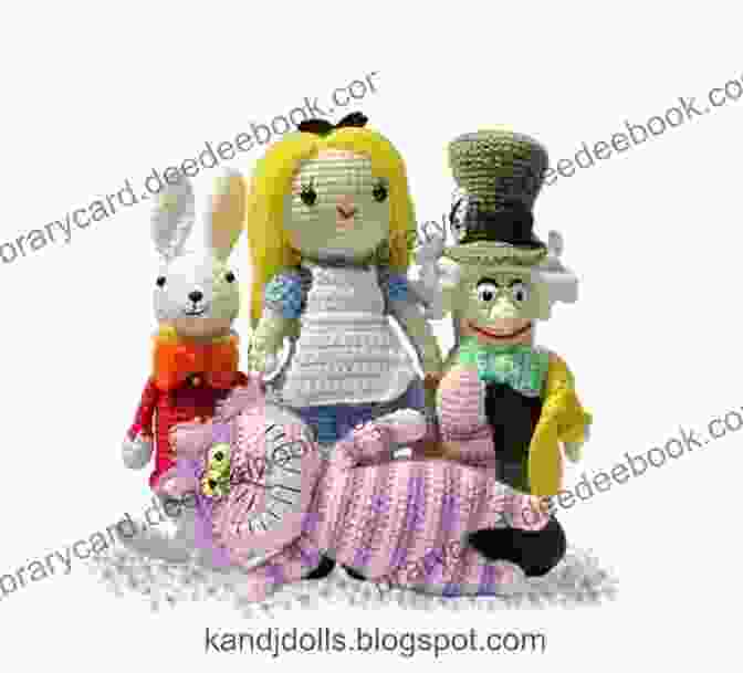 Alice In Wonderland Amigurumi Crochet Pattern Set: Alice, White Rabbit, Cheshire Cat, And Mad Hatter Alice In Wonderland Amigurumi Crochet Pattern Set Alice White Rabbit Cheshire Cat And Mad Hatter