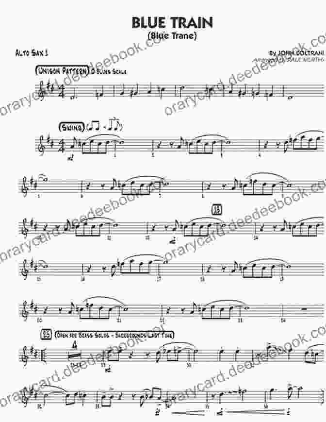 Alto Saxophone Sheet Music For 'Blue Train' Christmas Solo Music For Saxophone And Piano Accompaniment: Alto Sax Easy Jazz Arrangements Sheet Music For Late Beginner Saxophone Players And Intermediate Pianists I Online Piano Comping