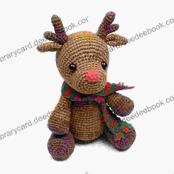 Amigurumi Deer Doll With Antlers And A Scarf Huggy Dolls Amigurumi: 15 Huggable Doll Patterns (Sayjai S Amigurumi Crochet Patterns 2)