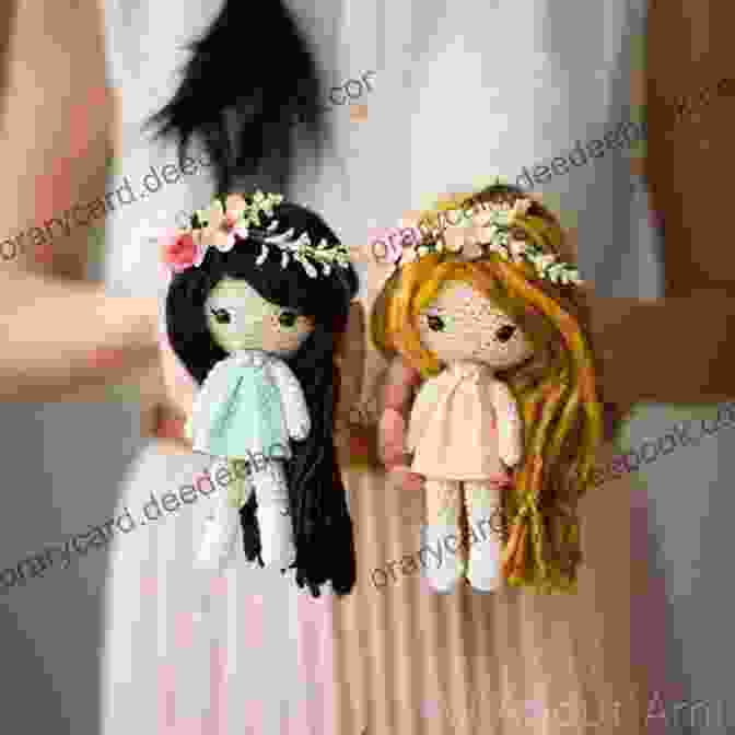 Amigurumi Doll With A Flower Crown And Dress Huggy Dolls Amigurumi: 15 Huggable Doll Patterns (Sayjai S Amigurumi Crochet Patterns 2)