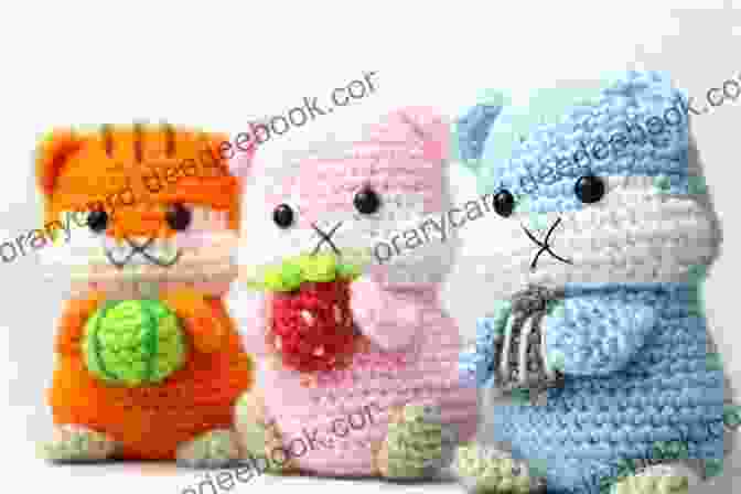 Amigurumi Hamster Doll With A Round Body And Cheeks Huggy Dolls Amigurumi: 15 Huggable Doll Patterns (Sayjai S Amigurumi Crochet Patterns 2)