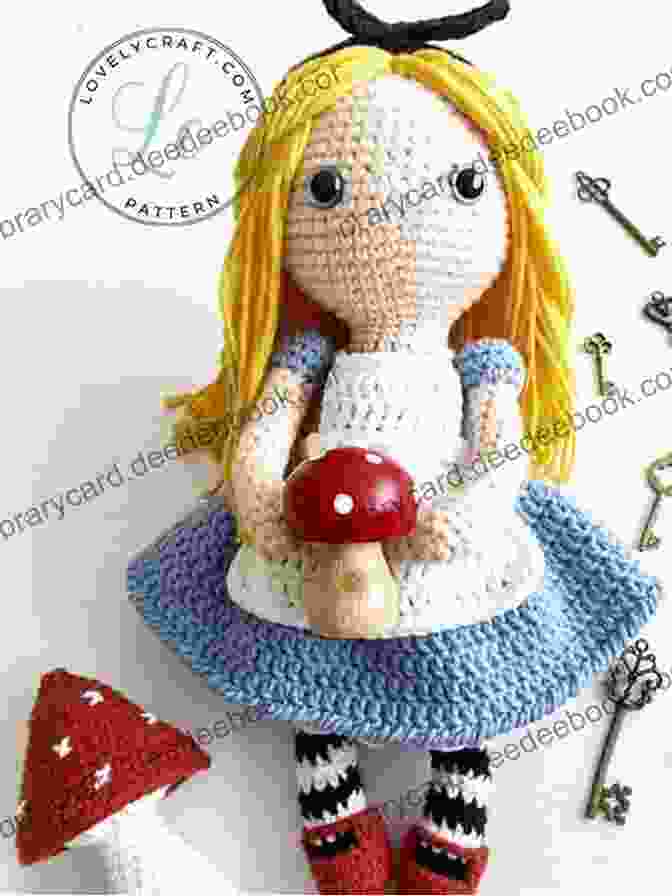 Crochet Alice Amigurumi Pattern: Blue Dress, Apron, And Blonde Hair Alice In Wonderland Amigurumi Crochet Pattern Set Alice White Rabbit Cheshire Cat And Mad Hatter