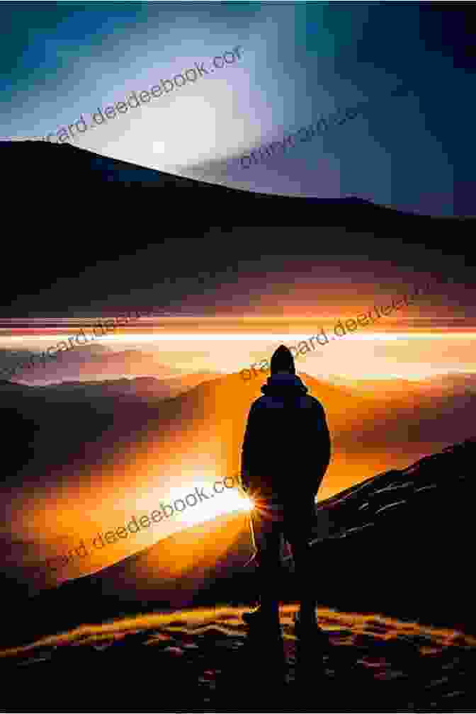 Lou Prophet's Black And White Photograph Of A Lone Figure Standing On A Mountaintop, Gazing Out At The Vast Landscape Below Lou Prophet: The Complete Western Volume 3