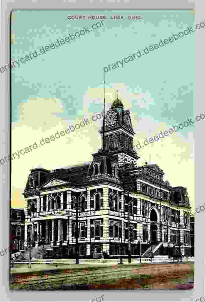 Vintage Postcard Of The Historic Allen County Courthouse Allen County In Vintage Postcards (Postcard History Series)