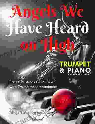 Angels We Have Heard On High I Trumpet Solo Music Jazz Piano Accompaniment I Easy Christmas Carol Duet For Beginners: Online Piano Comping I Chords I Lyric I Brass Sheet Music