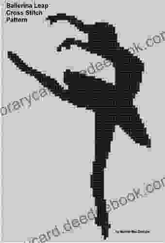 Ballerina Leap Cross Stitch Pattern