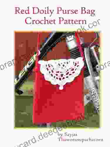 Red Doily Purse Bag Crochet Pattern