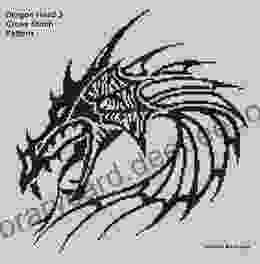 Dragon Head 3 Cross Stitch Pattern